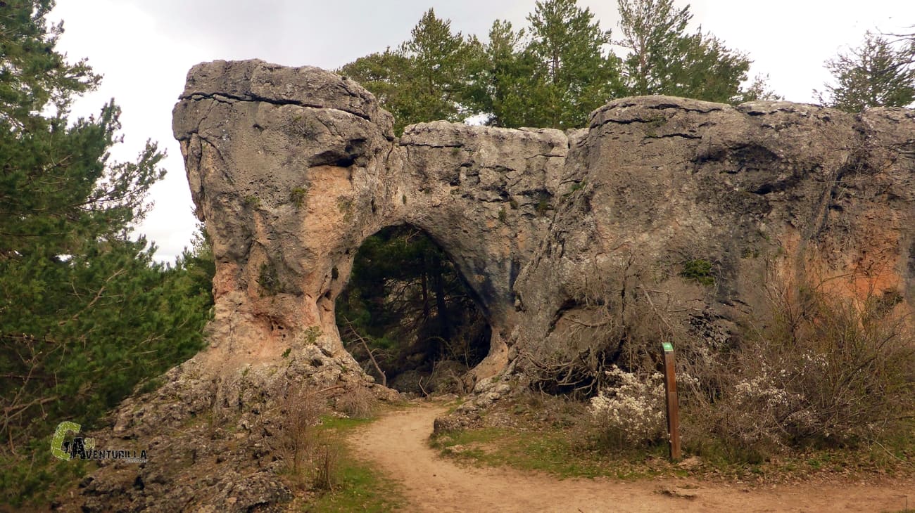 Arco natural en la Serranía de Cuenca