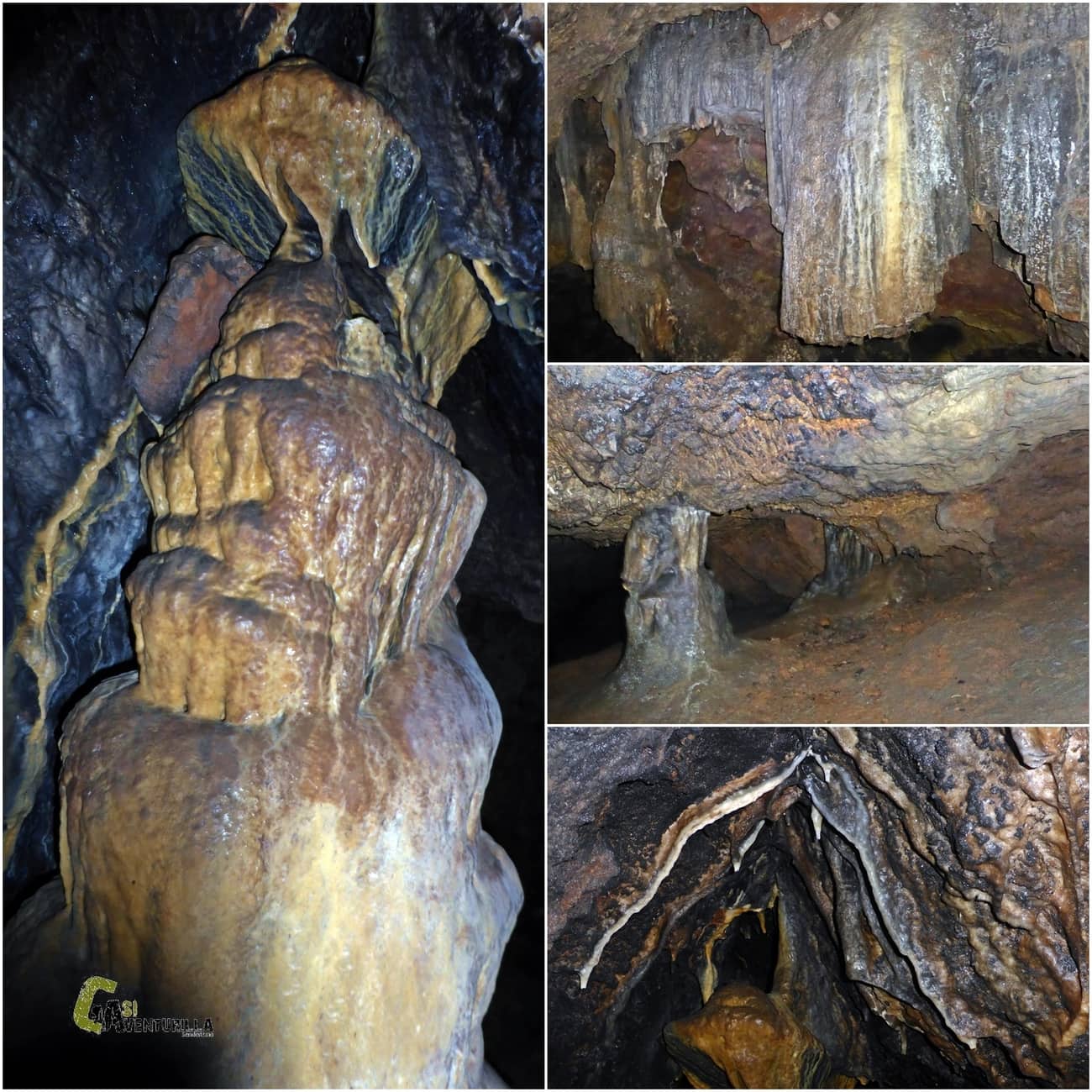 Interior de la cueva del Collado de la Plata